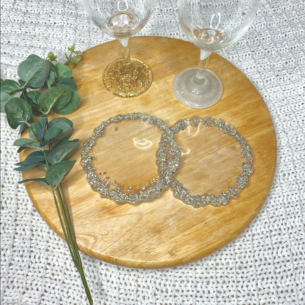 Rhinestone Coasters / Geode Coasters - Picture 5 of 11